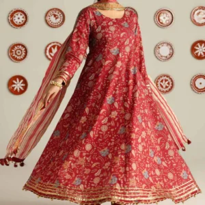 3 Piece - Printed Suit