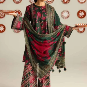 3 Piece - Digital Printed Suit